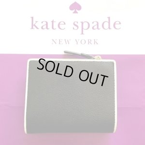 画像2: ケイトスペード Kate Spade 二つ折り財布 ブラック WLRU5387 送料無料