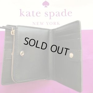 画像4: ケイトスペード Kate Spade 二つ折り財布 ブラック WLRU5387 送料無料