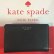 画像1: ケイトスペード Kate Spade レザー cameron 二つ折り財布 ブラック 黒 WLRU5440 送料無料 (1)