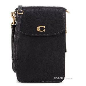 画像1: コーチ COACH CH815 フォーン クロスボディ ブラック 黒 斜めがけ クロスボディ バッグ 正規店商品  送料無料