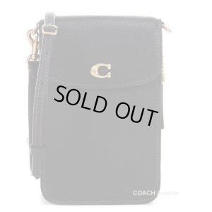 画像1: コーチ COACH CH815 フォーン クロスボディ ブラック 黒 斜めがけ クロスボディ バッグ 正規店商品  送料無料