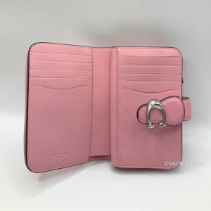 画像4: コーチ COACH CA193 タビー ミディアム ウォレット フラワー ピンク 二つ折り財布 正規店商品 送料無料 