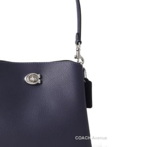 画像2: コーチ COACH C3916 ウィロウ バケット バッグ ダークネイビー 紺 送料無料 正規店商品