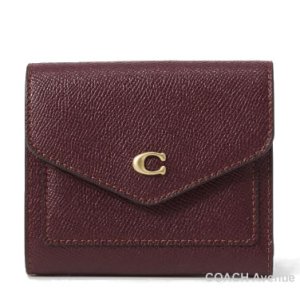 画像1: コーチ COACH C2328 ウィン スモール ウォレット メルロー 折りたたみ財布 送料無料 正規店商品