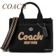 コーチ COACH CZ098 カーゴ トート バッグ 20 ブラック 黒 ショルダー クロスボディ 斜めがけ 正規店商品 送料無料