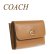 画像1: コーチ COACH CZ111 エッセンシャル カード ホルダー ウォレット ハニーブラウン 茶色 三つ折り 折りたたみ財布 正規店商品 送料無料 (1)