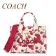 コーチ COACH CY935 カーゴ トート バッグ 26 チェリー プリント ショルダー クロスボディ 斜めがけ 正規店商品 送料無料