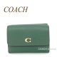 コーチ COACH CM437 ミニ トライフォールド ウォレット ハンターグリーン 緑 三つ折り 折りたたみ財布 正規店商品 送料無料