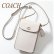 画像1: コーチ COACH CH815 フォーン クロスボディ チョーク ホワイト 白 斜めがけ クロスボディ バッグ 正規店商品  送料無料 (1)