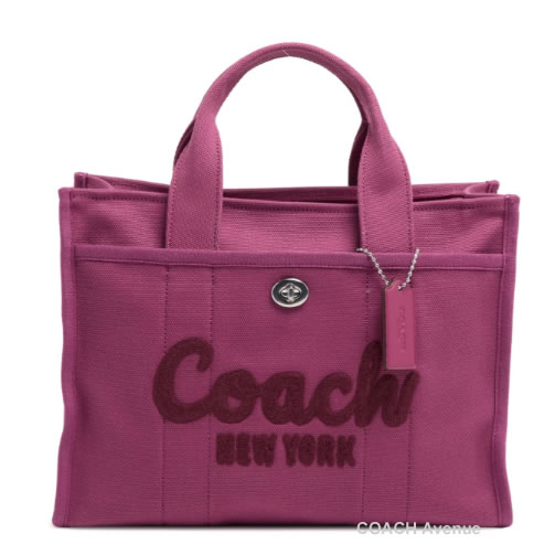 コーチ COACH CP158 カーゴ トート ショルダー クロスボディ 斜めがけ 2way ピンク 正規店商品 送料無料