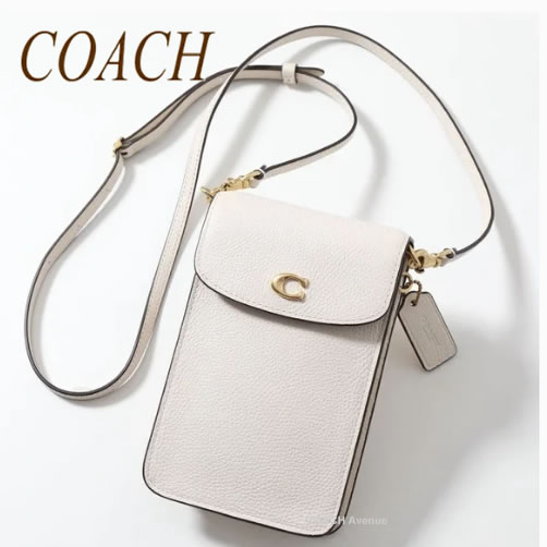 コーチ COACH CH815 フォーン クロスボディ チョーク ホワイト 白 斜めがけ クロスボディ バッグ 正規店商品  送料無料