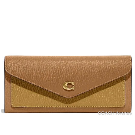 コーチ COACH C2622 ウィン ソフト ウォレット カラーブロック ライト